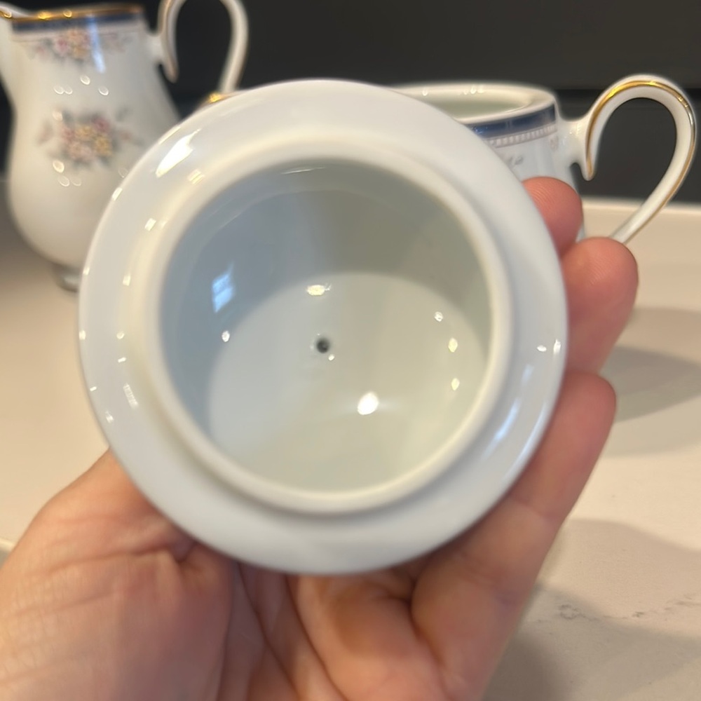 Vintage Noritake Ontario Creamer and Sugar Set - Picture 3 of 9